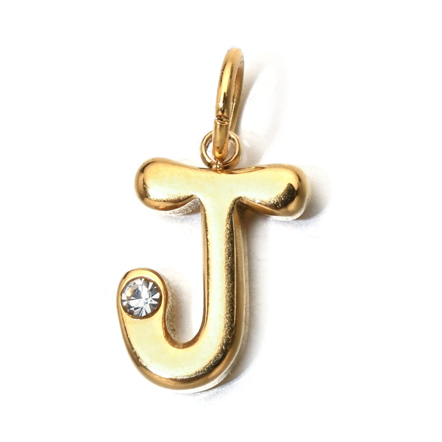 Personalized Letter Birthstone Necklace