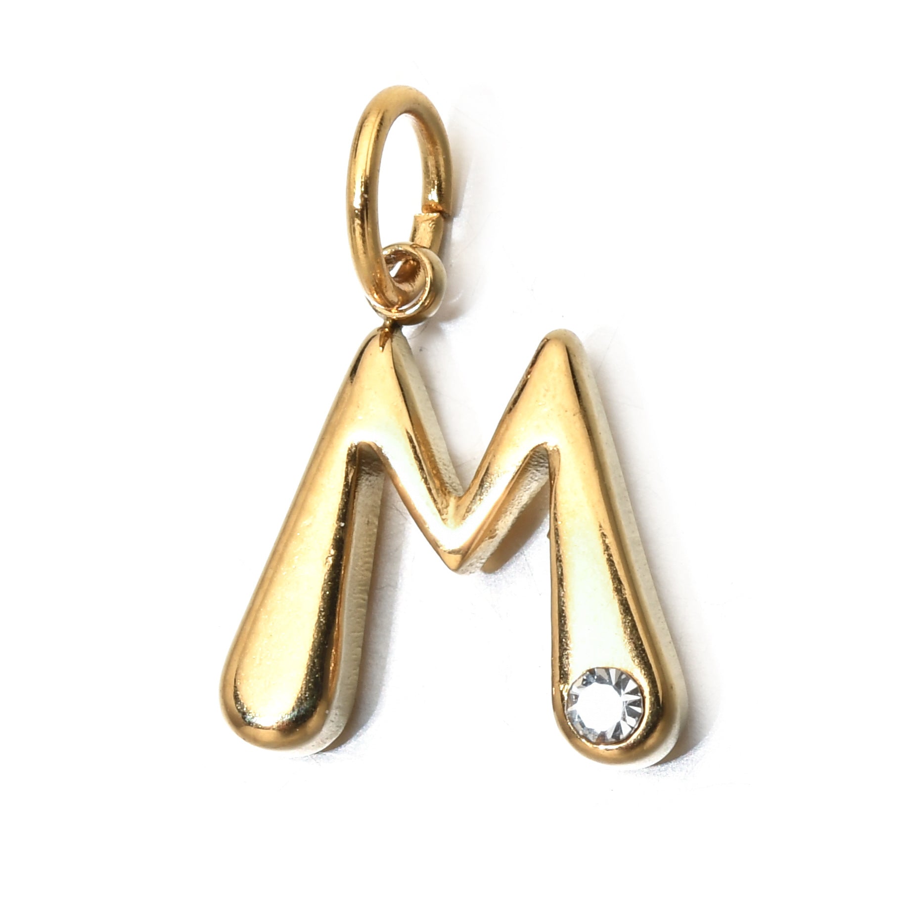 Personalized Letter Birthstone Necklace