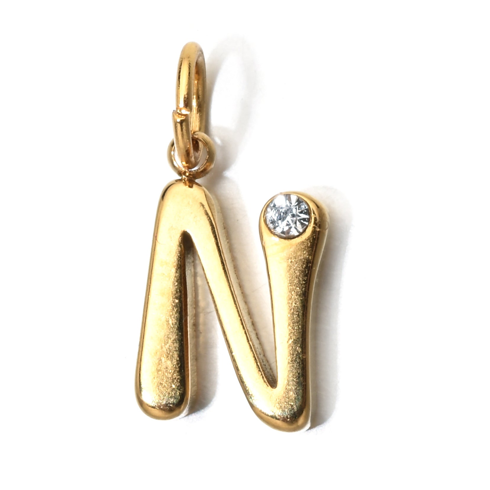 Personalized Letter Birthstone Necklace