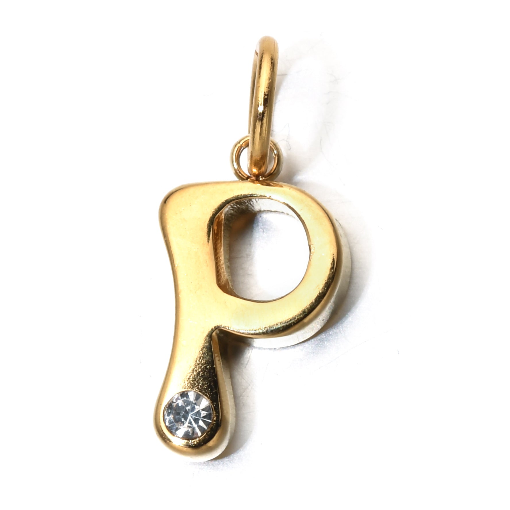 Personalized Letter Birthstone Necklace
