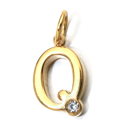 Personalized Letter Birthstone Necklace