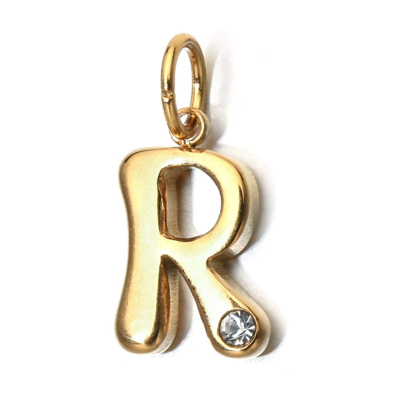 Personalized Letter Birthstone Necklace