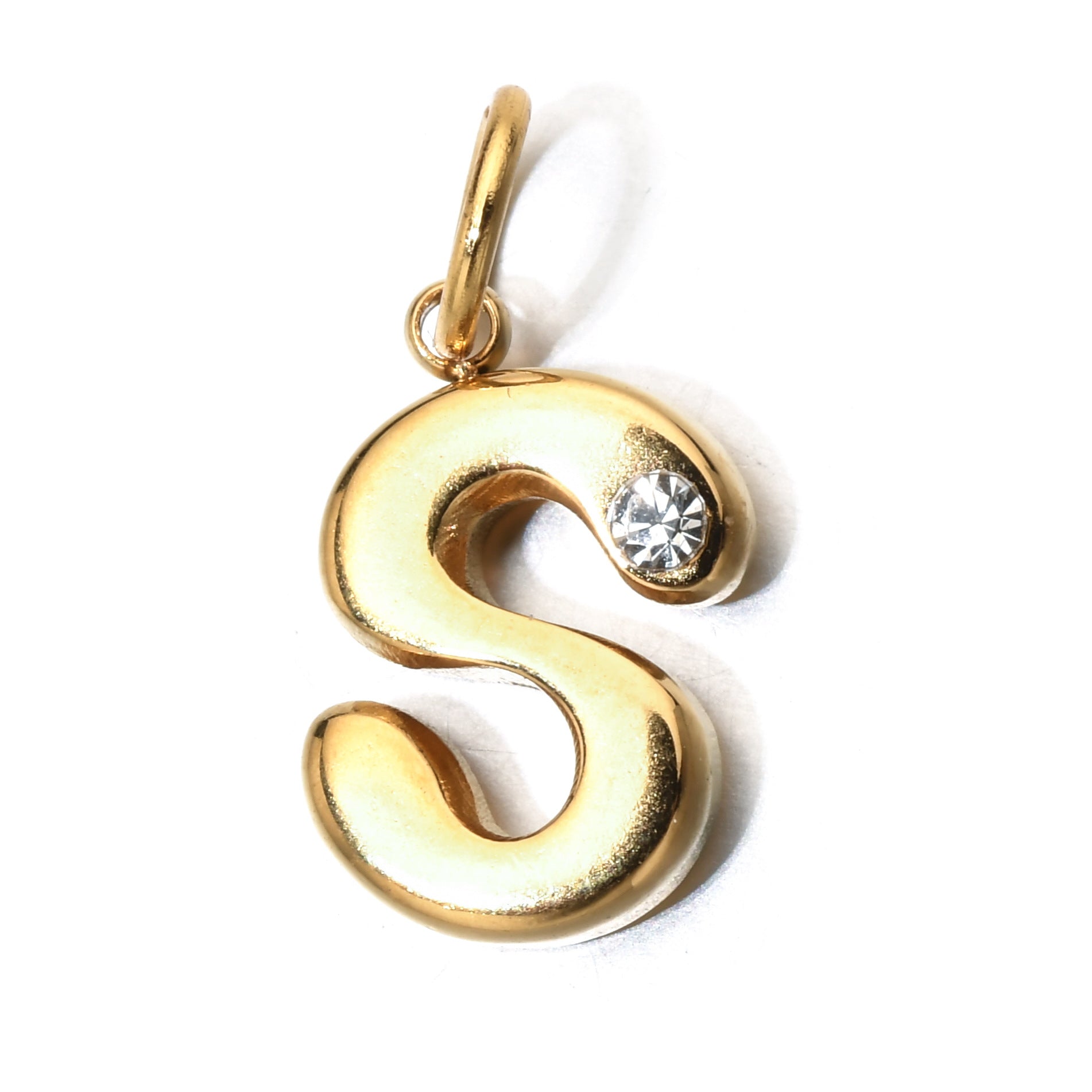 Personalized Letter Birthstone Necklace