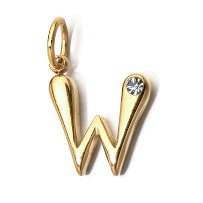 Personalized Letter Birthstone Necklace