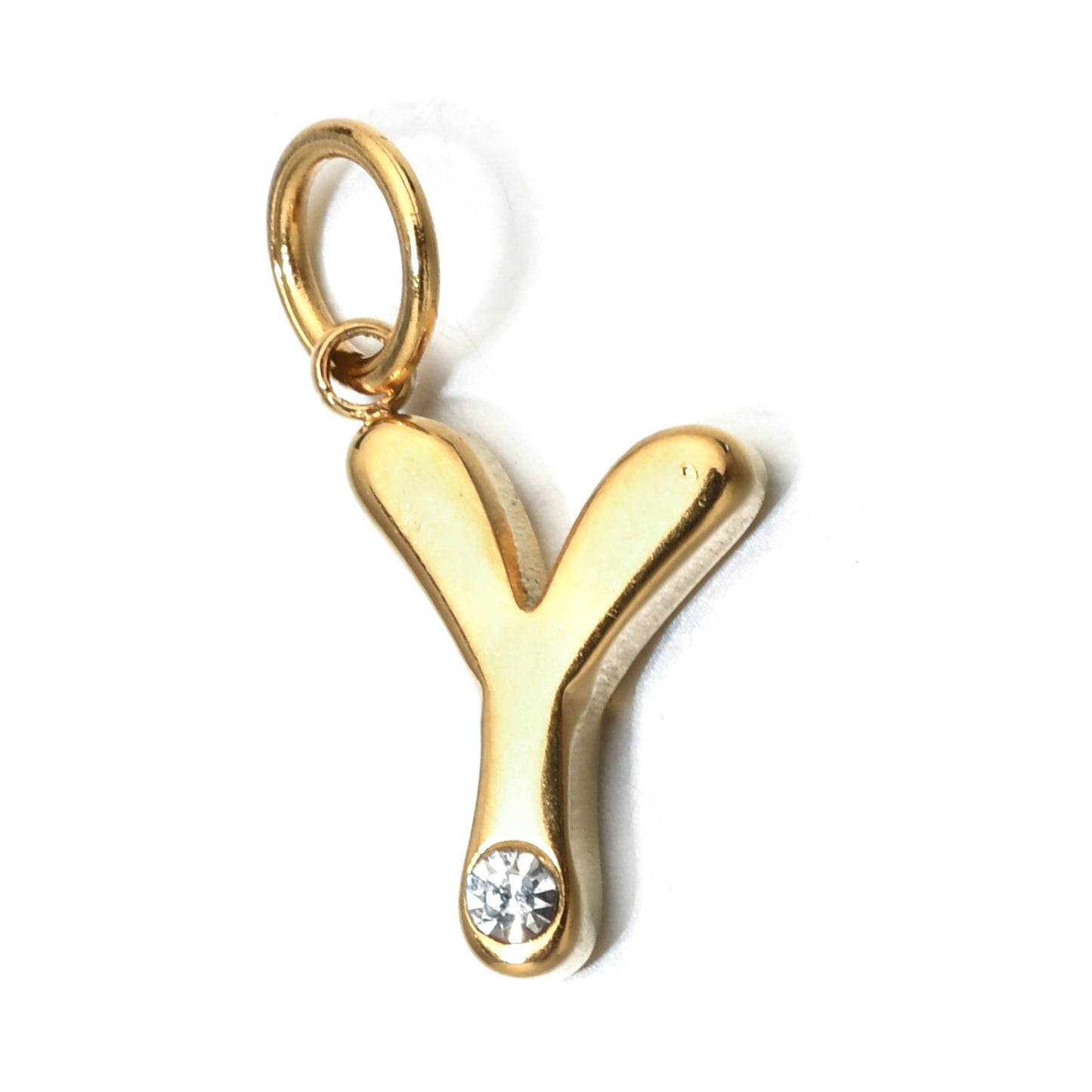 Personalized Letter Birthstone Necklace