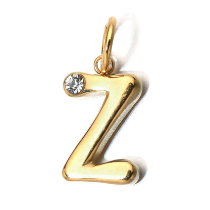Personalized Letter Birthstone Necklace