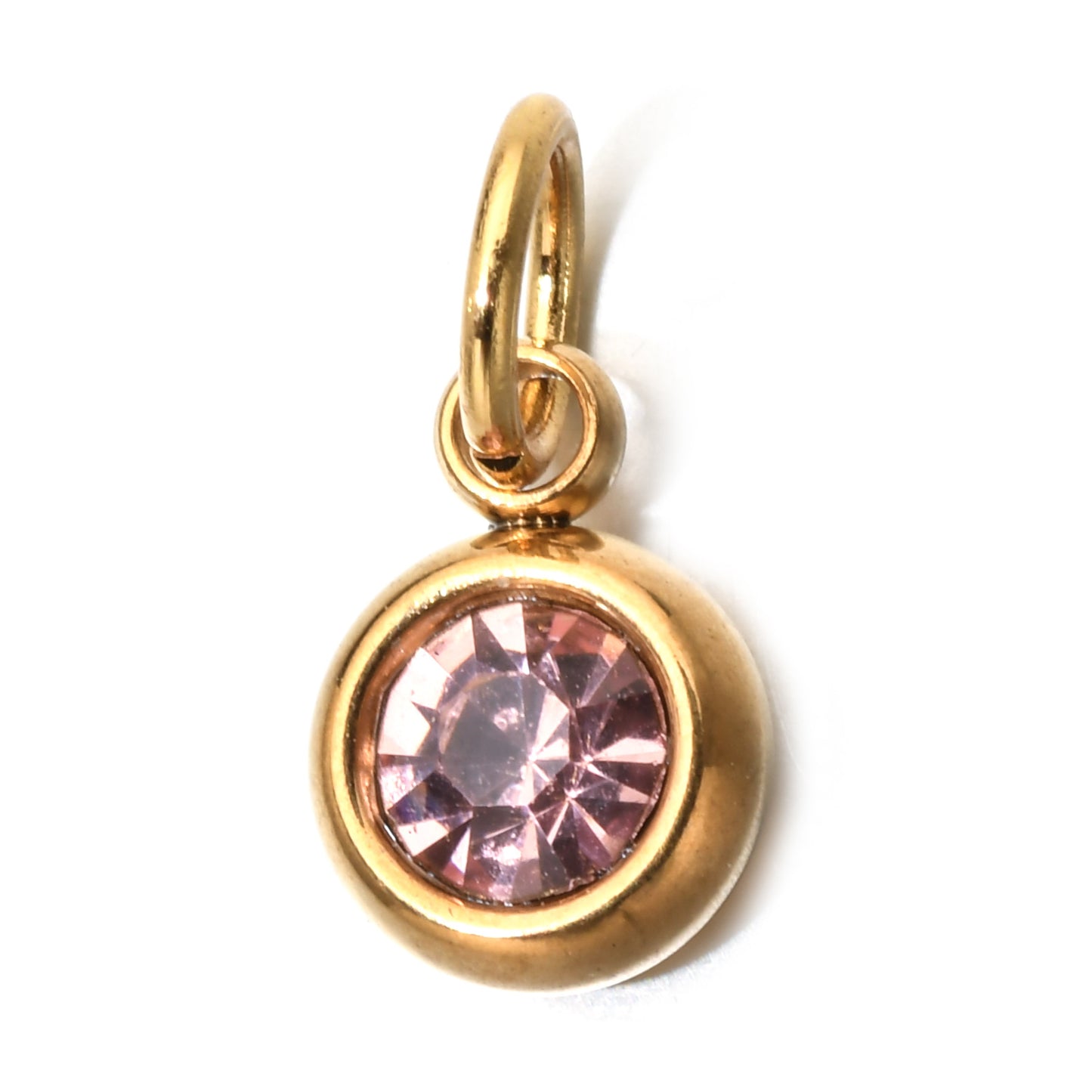 Personalized Letter Birthstone Necklace