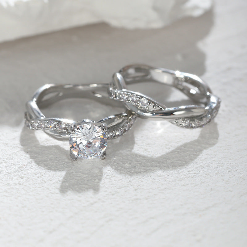Personalized Light Luxury High-End Style Ring
