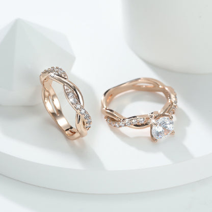 Personalized Light Luxury High-End Style Ring