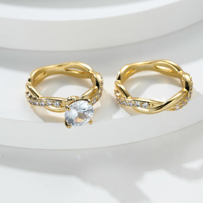 Personalized Light Luxury High-End Style Ring