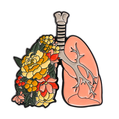 Personalized Organ Shape Brooch