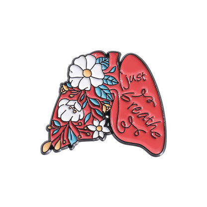 Personalized Organ Shape Brooch
