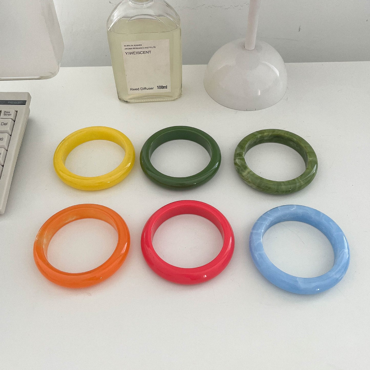 Personalized Resin Bracelet Collection for Women