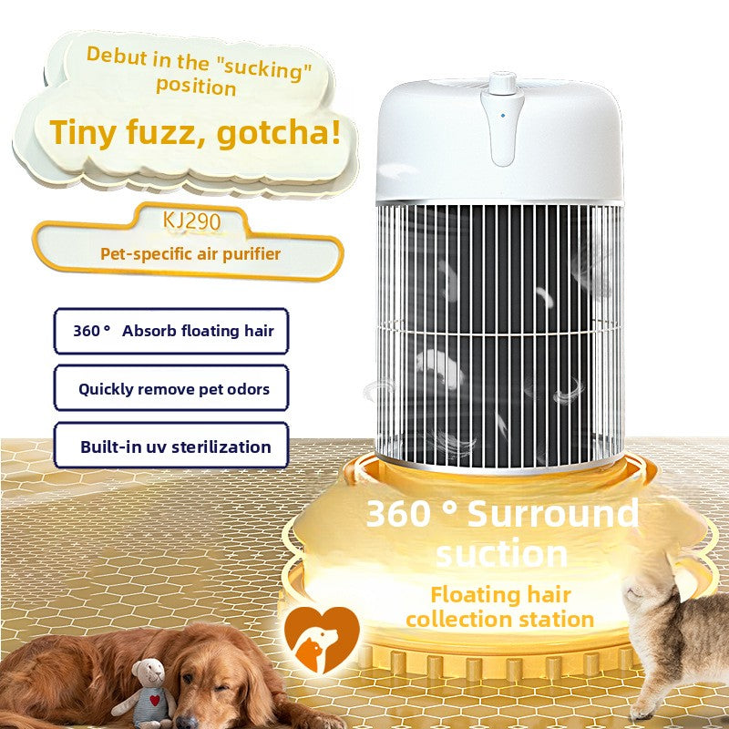 Pet Air Purifier with Negative Ion and UV Sterilization