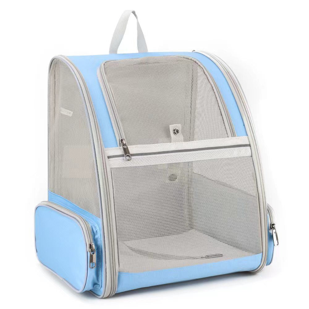 Pet Backpack with Mesh Panel