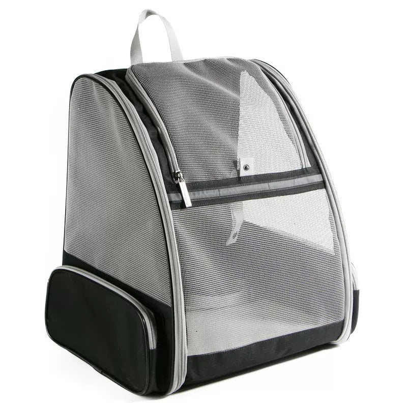 Pet Backpack with Mesh Panel
