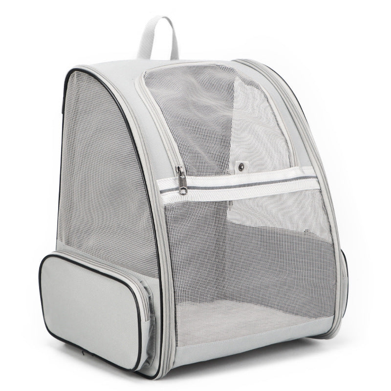 Pet Backpack with Mesh Panel