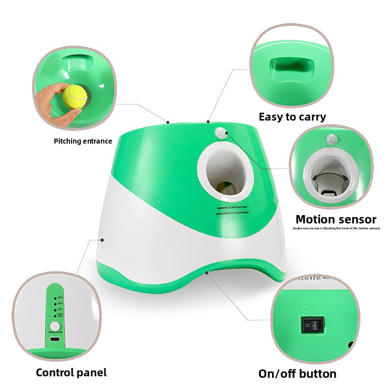 Pet ball launcher