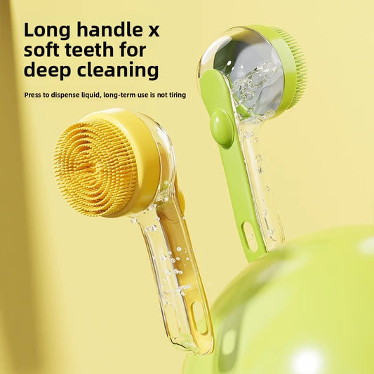 Pet bath brush