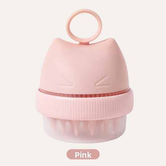 Pet bath brush