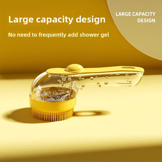 Pet bath brush