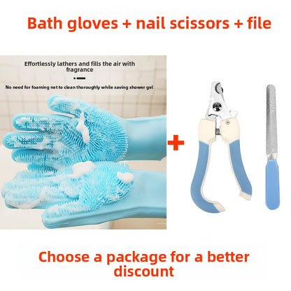 Pet Bath Gloves