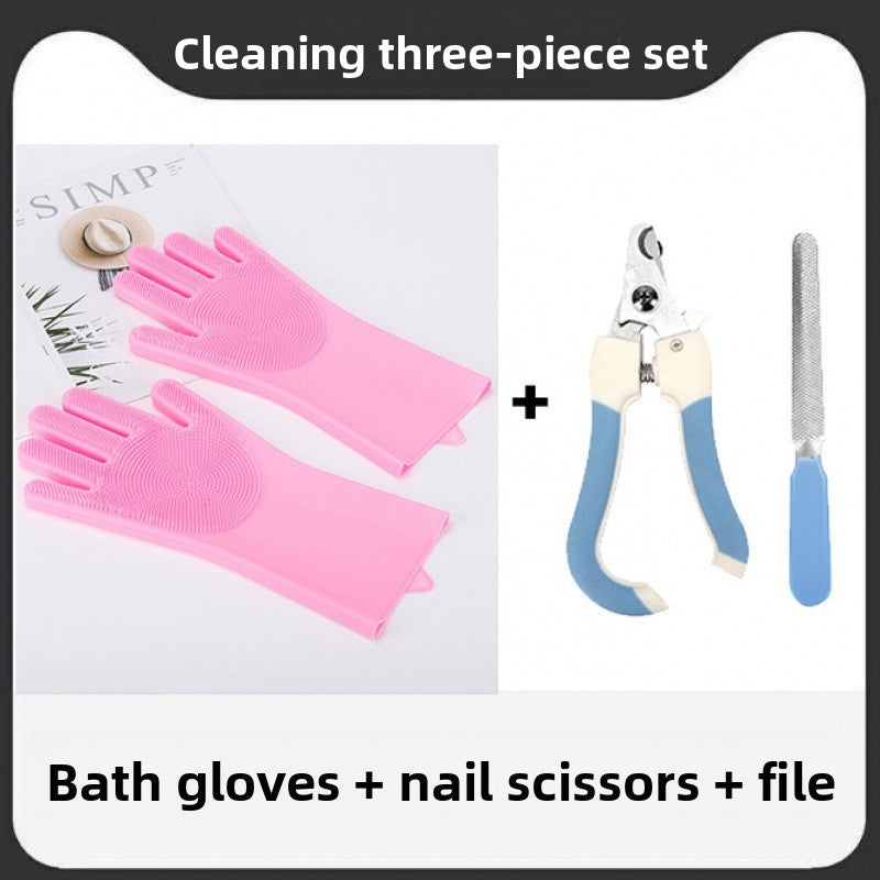 Pet Bath Gloves