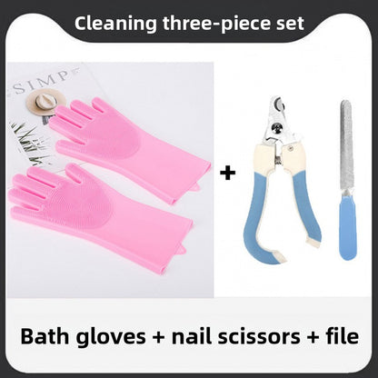 Pet Bath Gloves