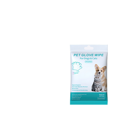Pet bathing and cleaning gloves