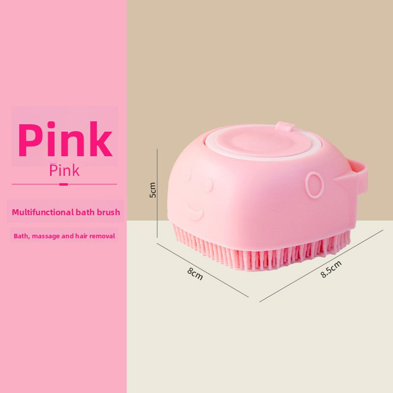 Pet bathing brush