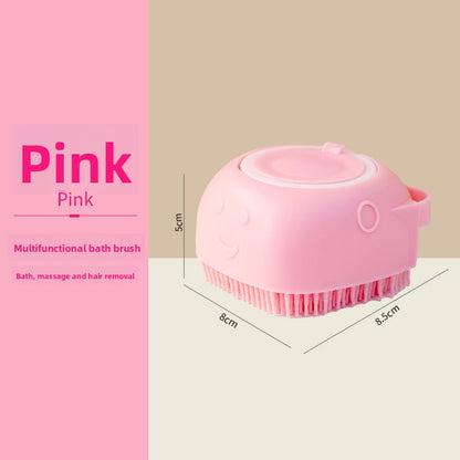Pet bathing brush