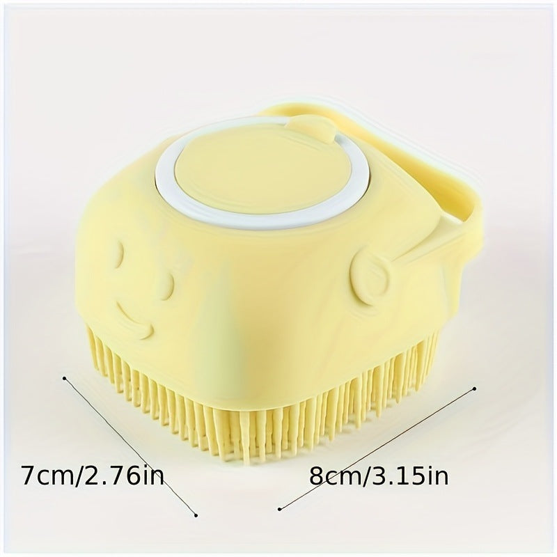 Pet bathing brush
