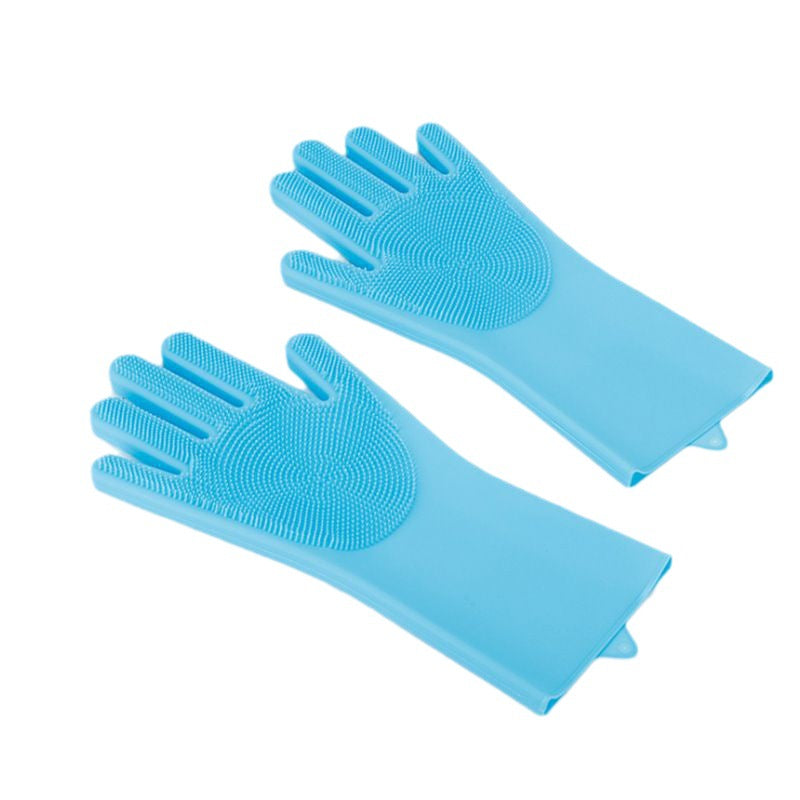 Pet Bathing Gloves Scrub Brush