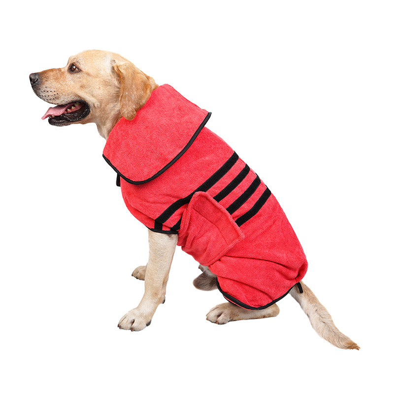 Pet Bathrobe Quick Drying Absorbent Towel