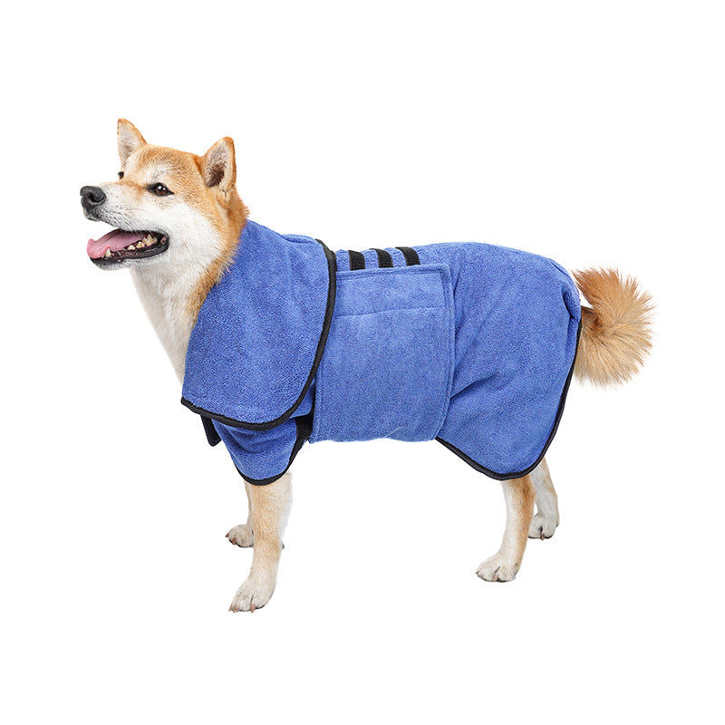 Pet Bathrobe Quick Drying Absorbent Towel