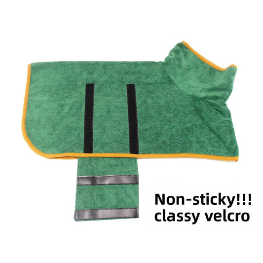 Pet bathrobe