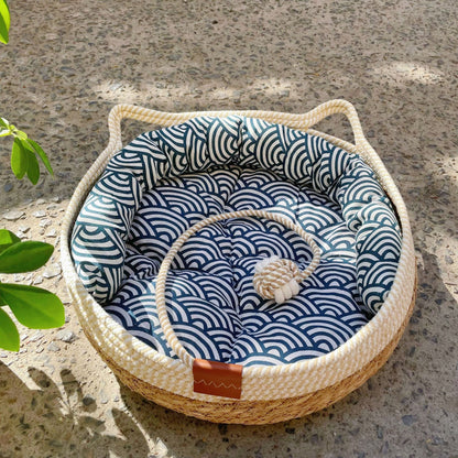 Pet bed nest