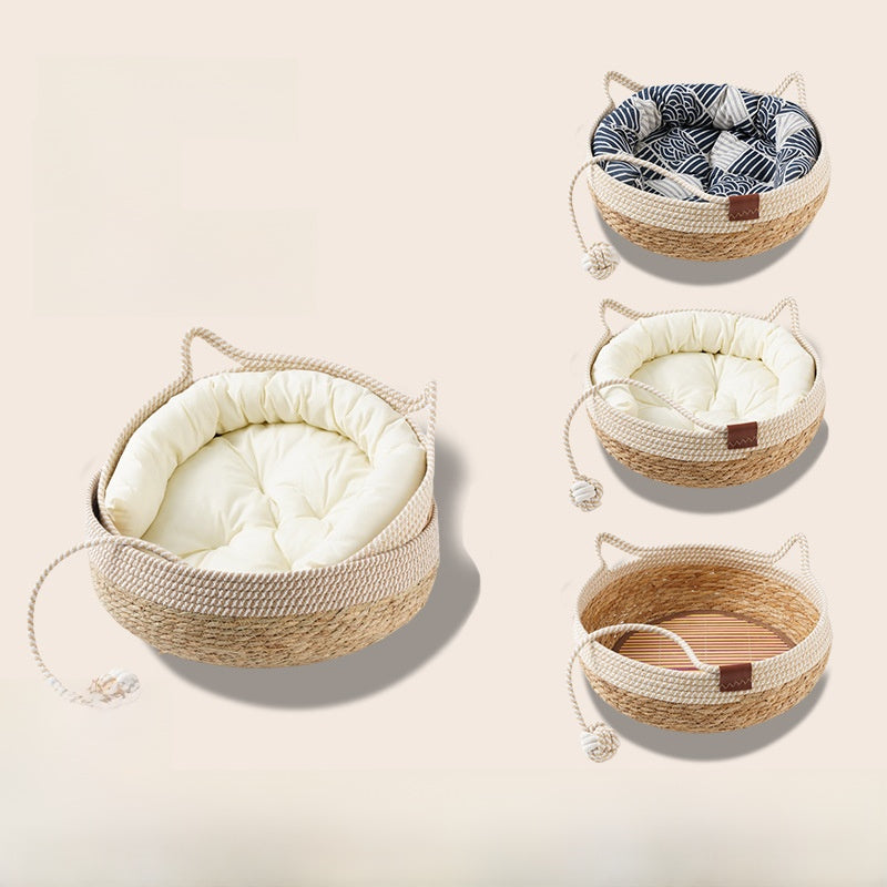 Pet bed nest