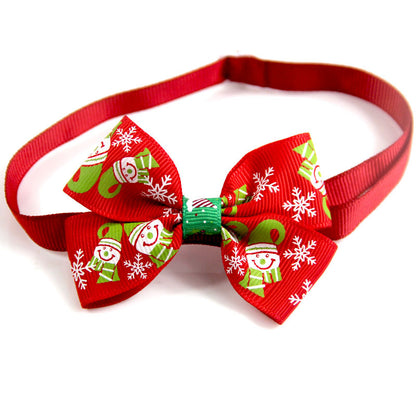 Pet bow tie bow-shaped jewelry collar