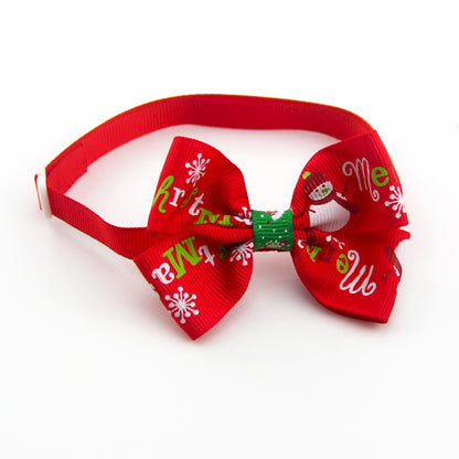 Pet bow tie bow-shaped jewelry collar
