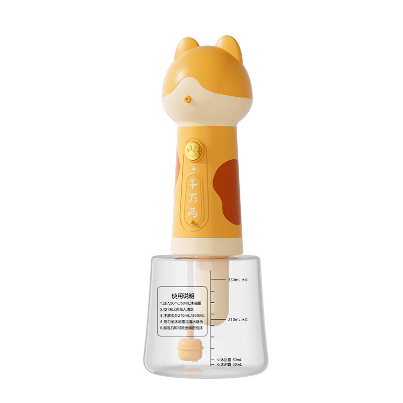 Pet bubble machine