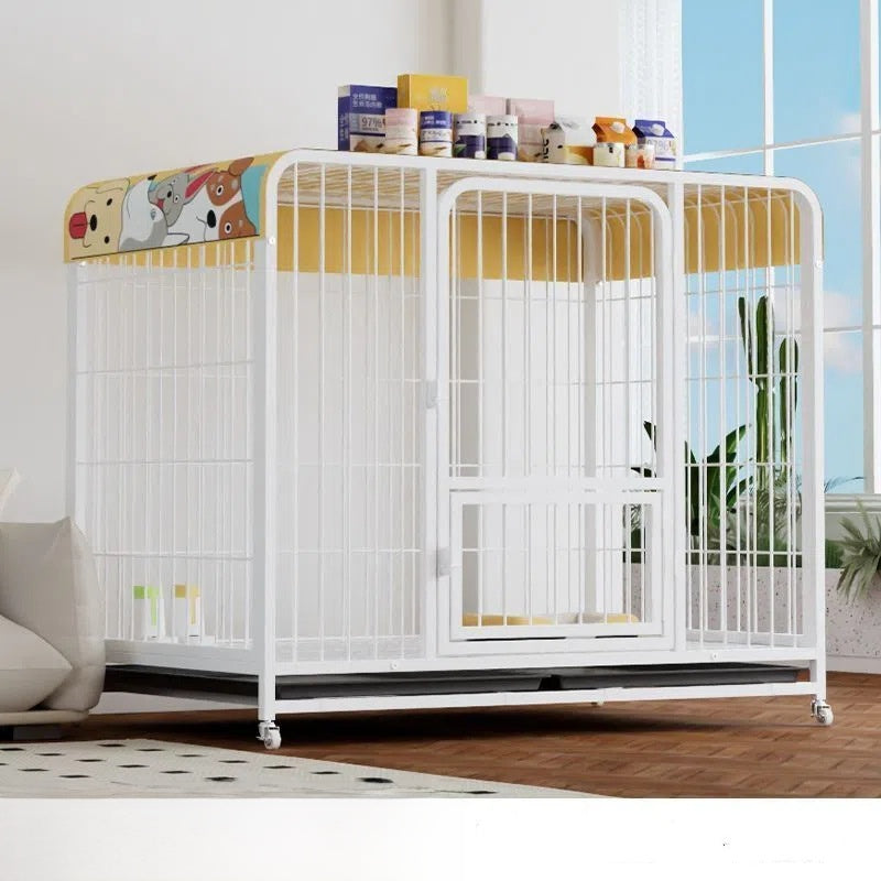 Pet cage dog bed