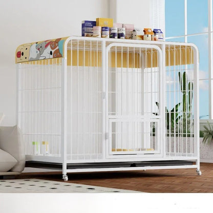 Pet cage dog bed