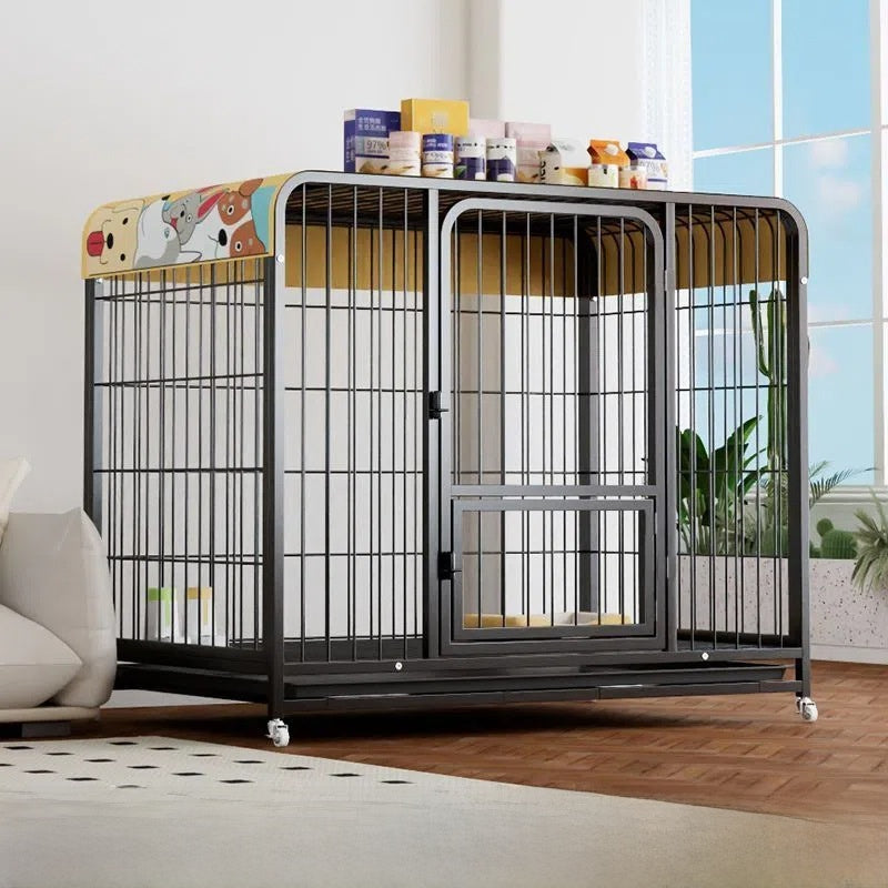 Pet cage dog bed