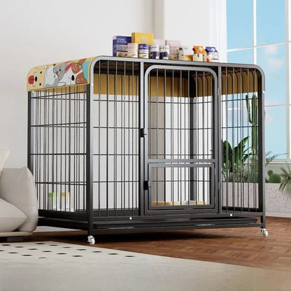 Pet cage dog bed