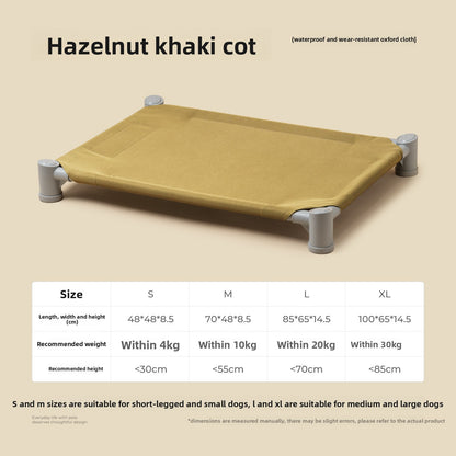 Pet camp bed