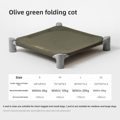 Pet camp bed