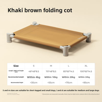 Pet camp bed