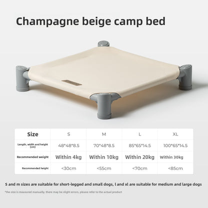Pet camp bed