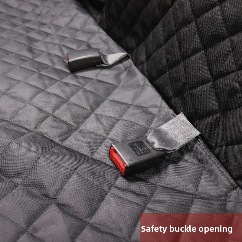 Pet car mat rear protective cover